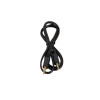 1.5m 3.5mm Stereo Male to Male Audio Lead Black (Each)