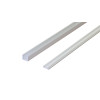 Marshall Tufflex PVC-U Mini Trunking 16mm x 16mm Trunking White