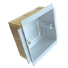 Marco PVC Dado - Skirting 35mm Deep Single Gang Accessory Box (Each)