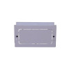 Marco PVC White 50mm Double Gang Trunking Accessory Box (Each)