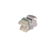 Siemon Angled MAX Cat6 UTP Outlet White Bulk Pack (Pack 100)