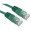 10m Cat5e RJ45 U/UTP Moulded Patch Lead Green