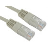 10m Cat5e RJ45 U/UTP Moulded Patch Lead Grey