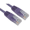 10m Cat5e RJ45 U/UTP Moulded Patch Lead Violet