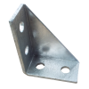 90 degree Steel Support Channel Gusset Bracket (Each)