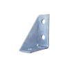 90 degree Steel Support Channel Gusset Bracket (Each)