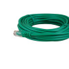 10m Cat5e RJ45 U/UTP Moulded Patch Lead Green