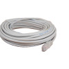 10m Cat5e RJ45 U/UTP Moulded Patch Lead Grey