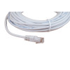 10m Cat5e RJ45 U/UTP Moulded Patch Lead White