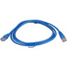 1.5m Cat5e RJ45 U/UTP Moulded Patch Lead Blue