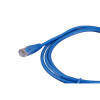 1.5m Cat5e RJ45 U/UTP Moulded Patch Lead Blue