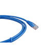 1.5m Cat5e RJ45 U/UTP Moulded Patch Lead Blue