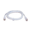 2m Cat5e RJ45 U/UTP Moulded Patch Lead White