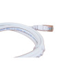 2m Cat5e RJ45 U/UTP Moulded Patch Lead White