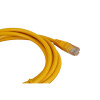 2m Cat5e RJ45 U/UTP Moulded Patch Lead Yellow