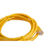 2m Cat5e RJ45 U/UTP Moulded Patch Lead Yellow