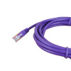 3m Cat5e RJ45 U/UTP Moulded Patch Lead Violet