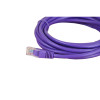 3m Cat5e RJ45 U/UTP Moulded Patch Lead Violet