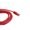 3m Cat5e RJ45 U/UTP Moulded Patch Lead Red