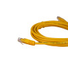 3m Cat5e RJ45 U/UTP Moulded Patch Lead Yellow