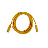 3m Cat5e RJ45 U/UTP Moulded Patch Lead Yellow