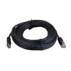 7m Cat5e RJ45 U/UTP Moulded Patch Lead Black