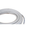 7m Cat5e RJ45 U/UTP Moulded Patch Lead Grey