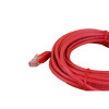 7m Cat5e RJ45 U/UTP Moulded Patch Lead Red