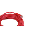 7m Cat5e RJ45 U/UTP Moulded Patch Lead Red