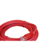 7m Cat5e RJ45 U/UTP Moulded Patch Lead Red