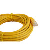 7m Cat5e RJ45 U/UTP Moulded Patch Lead Yellow