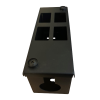 4 Way Forward Facing POD Box 70mm Deep 32mm Entry ( 170mm Long )