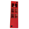 Red 6 way POD box 32mm Entry