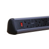 6 Power, 2 x USB Desktop Unit