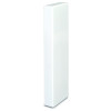 Dietzel Univolt PVC Starline 3 Compartment Square Dado End Cap White