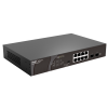 Ruijie Reyee RG-ES110GDS-P 10 Port 1Gb Unmanaged Desktop Switch 8 x Gb PoE+ 2 x SFP Uplink Port, 120W PoE Budget