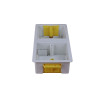 Dual Gang Dry-Lining Box 36mm Deep (White)