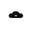 Dietzel Univolt PVC Plastic Conduit 25mm Spacer Saddle Bar Black