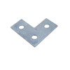 3 Hole Flat L Plate Fitting (Each)