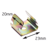 25mm Trunking Fire Rated Clips (Box / 100)