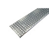 METSEC CTSL12/0225PG3 225mm Standard Duty Cable Tray 10mm Return Edge Pre Galv (3m lgth)