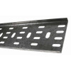 METSEC CTSL12/0100PG3 100mm Standard Duty Cable Tray 10mm Return Edge Pre Galv (3m lgth)