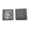 IP56 Enclosure 100 x 100 x 60mm Light Grey