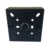 Single Gang 32mm Back Box LSF Black