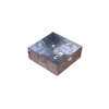 25mm Single Gang Metal Back Box