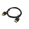 NewLink  1m, Super Slim, HDMI 3.6mm, Male to Male, 4K x 2K, 32AWG Lead - Black