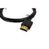 NewLink  1m, Super Slim, HDMI 3.6mm, Male to Male, 4K x 2K, 32AWG Lead - Black