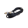 2m Super Slim HDMI High Speed with Ethernet Male to Male 32Awg Black