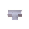 Dietzel Univolt PVC Mini Trunking 40mm x 25mm Flat Tee White