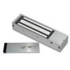 Standard lock and door status monitored maglock. 12/24Vdc. 275kg/600lb holding force. Silver anodised aluminium finish